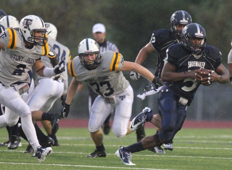 Shoemaker vs Stony Point Football